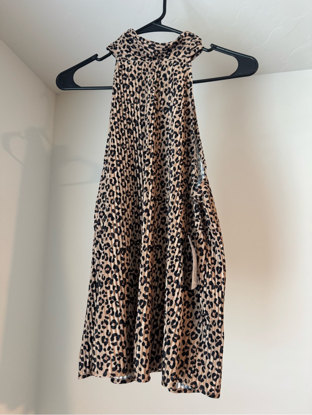 Leopard Print Halter Top - NWT